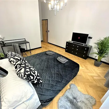 Apartment Luxury 100m2 Loft Design-apartment At Wawel + Netflix Krakau