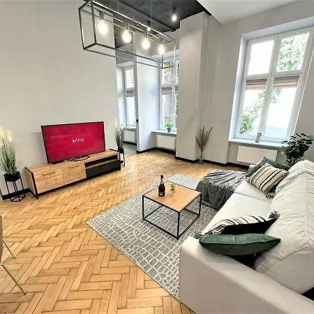 アパート Luxury 100m2 Loft Design-apartment At Wawel + Netflix *