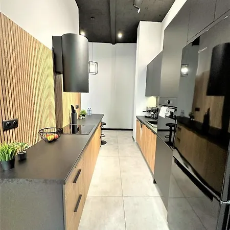 شقة Luxury 100m2 Loft Design-apartment At Wawel + Netflix