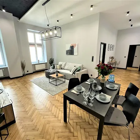 Apartamento Luxury 100m2 Loft Design-apartment At Wawel + Netflix