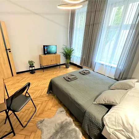 Apartamento Luxury 100m2 Loft Design-apartment At Wawel + Netflix *